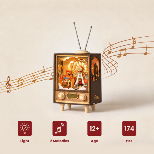 3D Wooden Music Box Puzzle – view 2