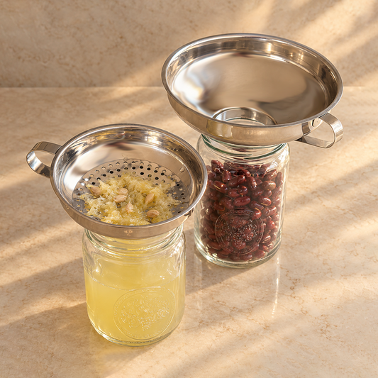 Stainless Steel Canning Funnel Set – view 2