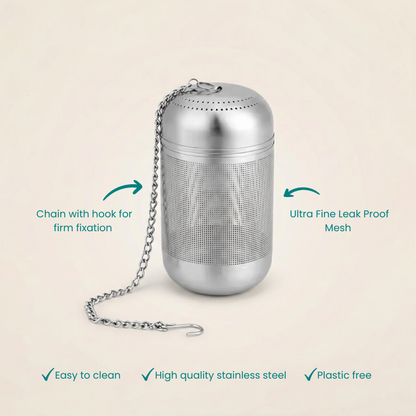 Large Stainless Steel Tea Infuser – view 2