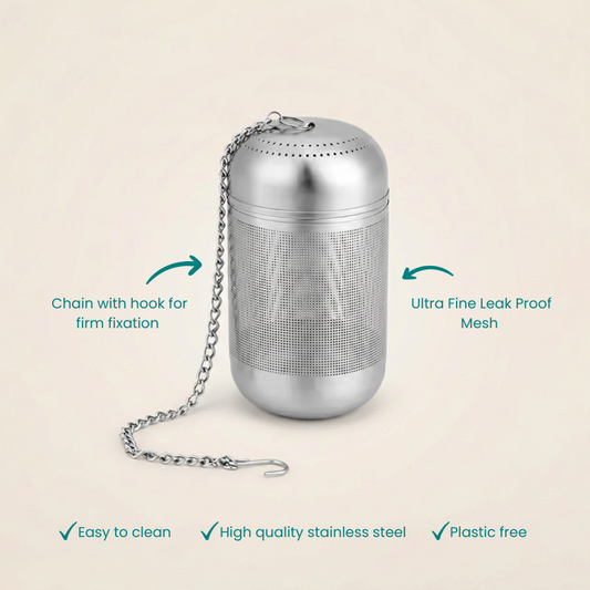 Large Stainless Steel Tea Infuser – view 2