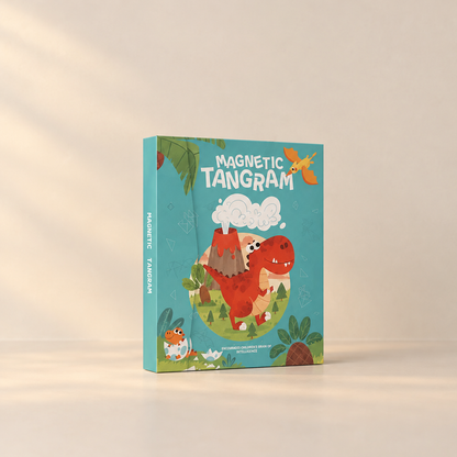 Wooden Magnetic Animal Tangram Puzzle – view 4