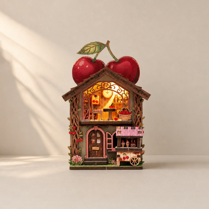 Dessert Shop 3D Wooden Puzzle Fridge Magnet