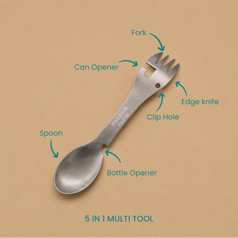 5-in-1 Multi-Tool Spork – view 5