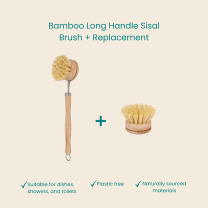 Bamboo Dish Brush Set – view 5