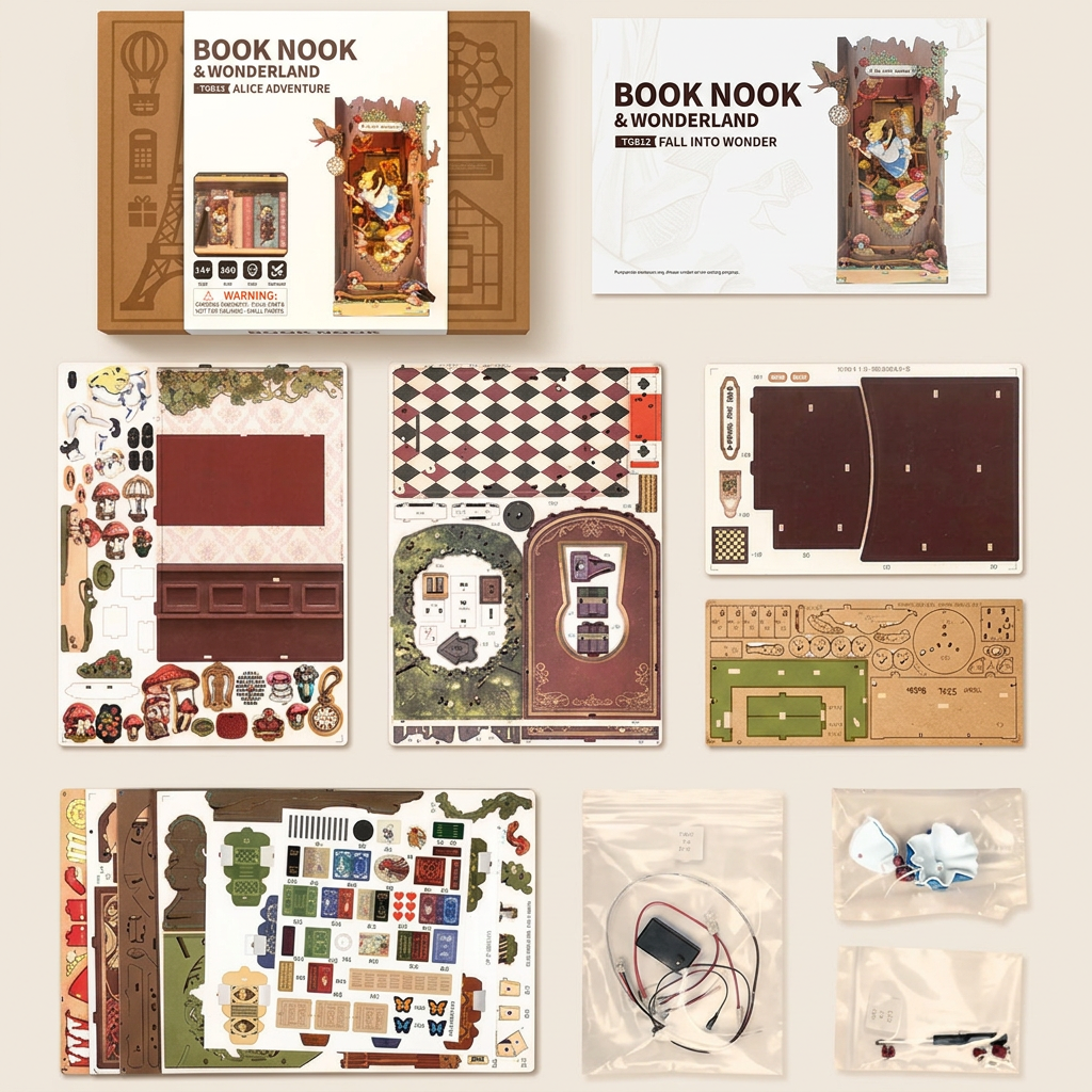 Book Nook & Wonderland 3D Puzzle – view 3