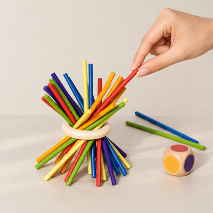 Montessori Wooden Stick Strategy Game – view 4