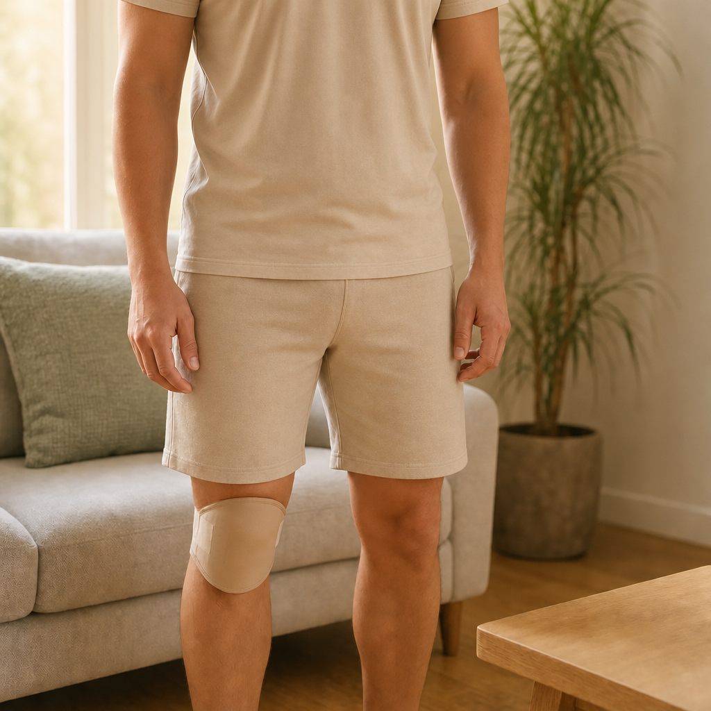 Castor Oil Knee Wrap – Heat & Cold Therapy – view 3