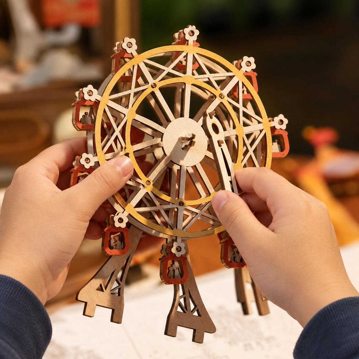 3D Wooden Music Box Puzzle – view 4