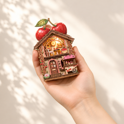Dessert Shop 3D Wooden Puzzle Fridge Magnet – view 2