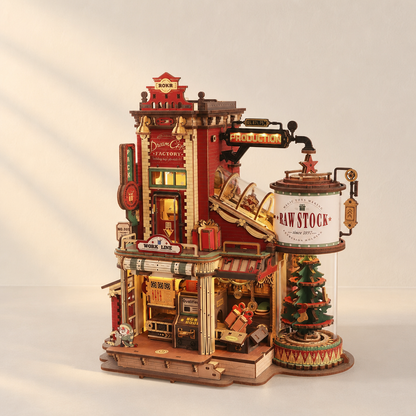 Dream Gift Factory 3D Wooden Music Box Puzzle