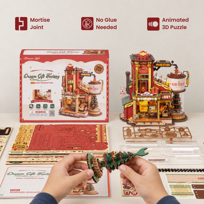 Dream Gift Factory 3D Wooden Music Box Puzzle – view 5