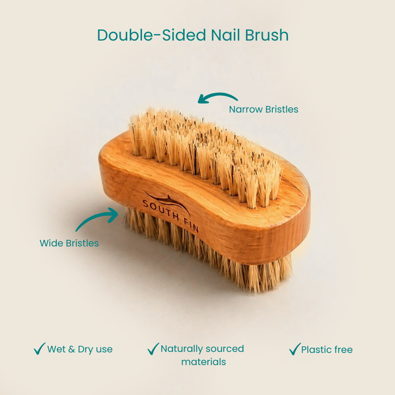 Double-Sided Beechwood Nail Brush – view 3