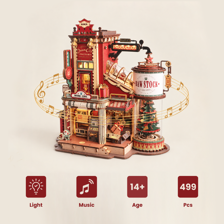 Dream Gift Factory 3D Wooden Music Box Puzzle – view 4