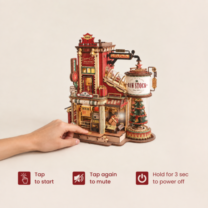 Dream Gift Factory 3D Wooden Music Box Puzzle – view 3