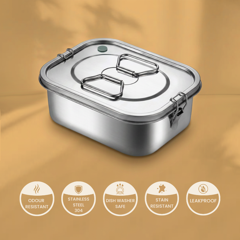 Double-Layer Stainless Steel Lunch Box – view 3