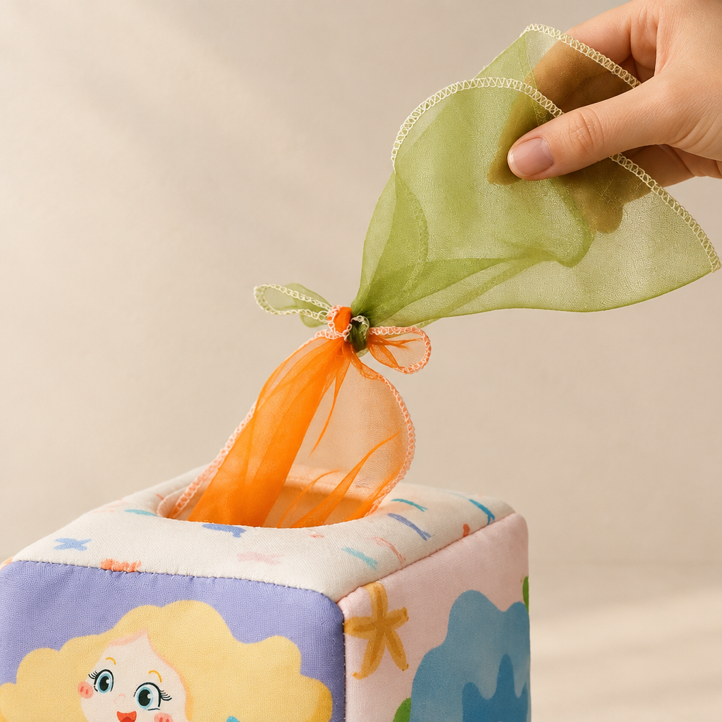 Montessori Mermaid Sensory Tissue Box – view 2