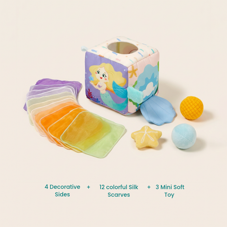 Montessori Mermaid Sensory Tissue Box – view 4