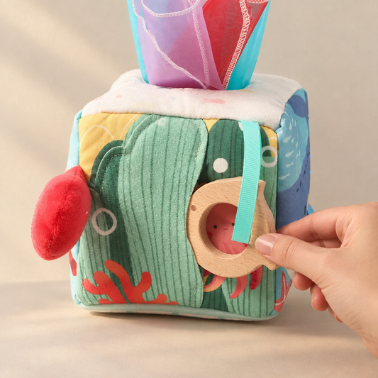 Montessori Ocean Sensory Tissue Box – view 2