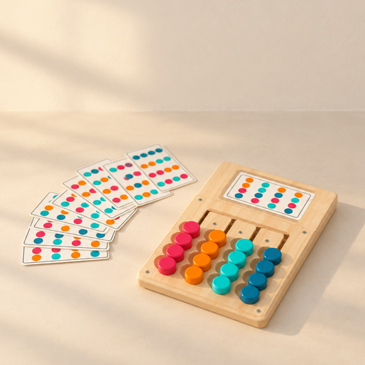 Montessori Wooden Colour & Shape Puzzle