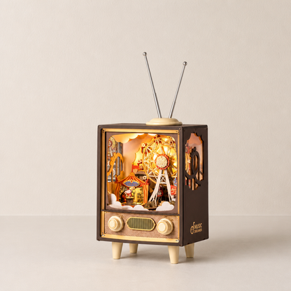 3D Wooden Music Box Puzzle
