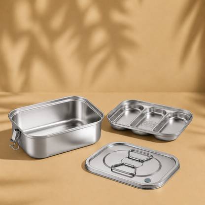 Double-Layer Stainless Steel Lunch Box – view 2