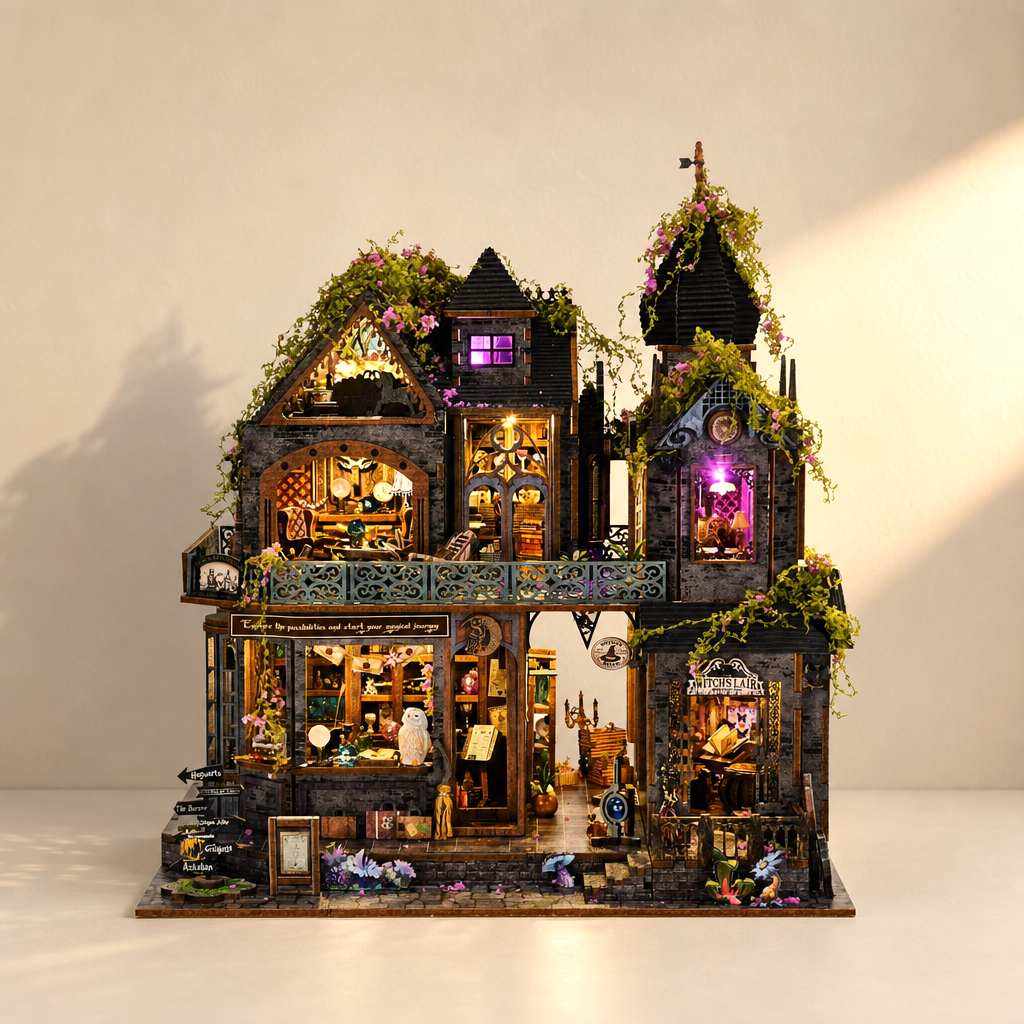 Magic Castle Book Nook Kit 3D Puzzle