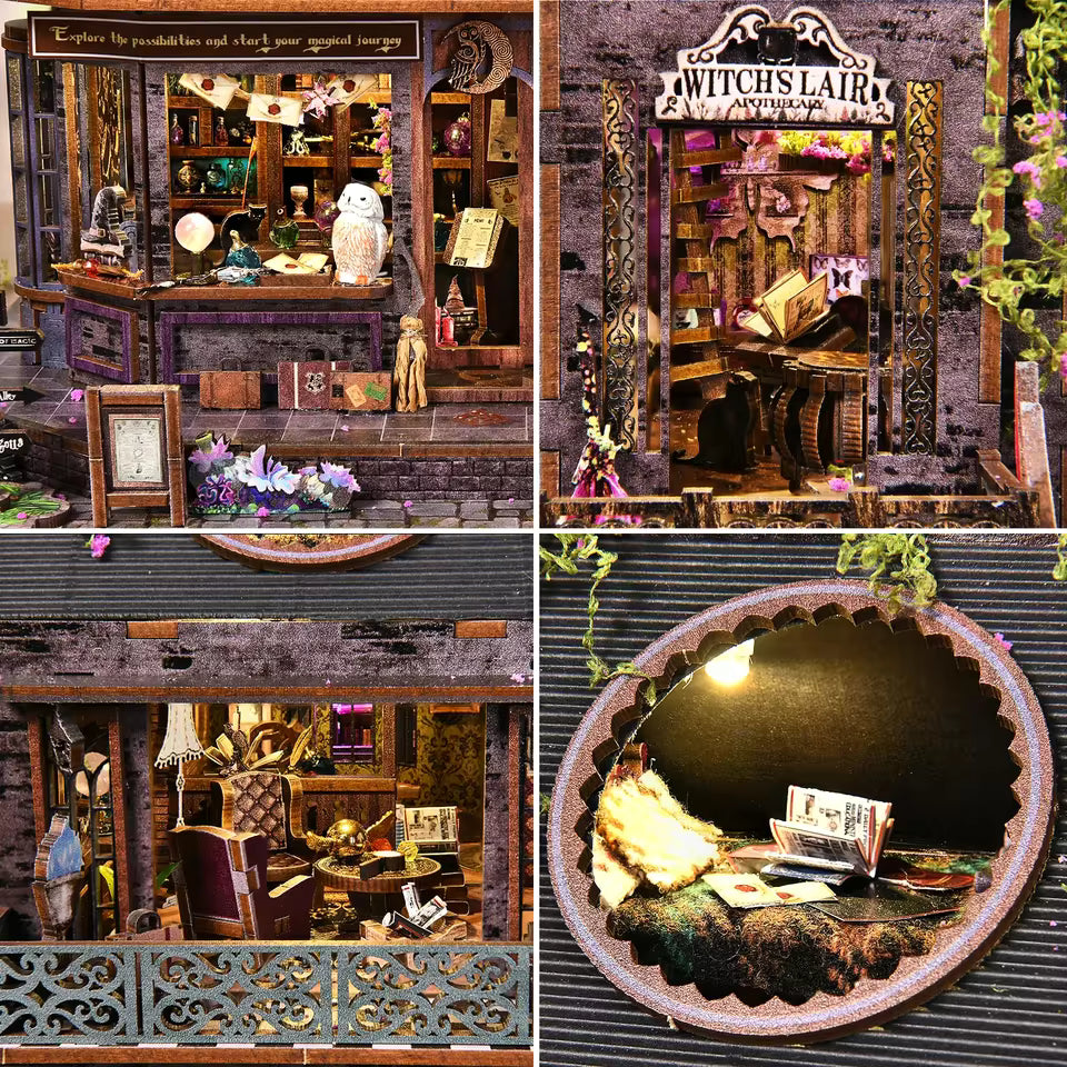 Magic Castle Book Nook Kit 3D Puzzle – view 3