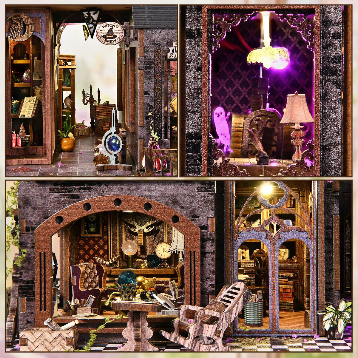 Magic Castle Book Nook Kit 3D Puzzle – view 4