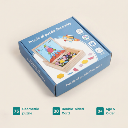 Magnetic Wooden Tangram Puzzle – view 3