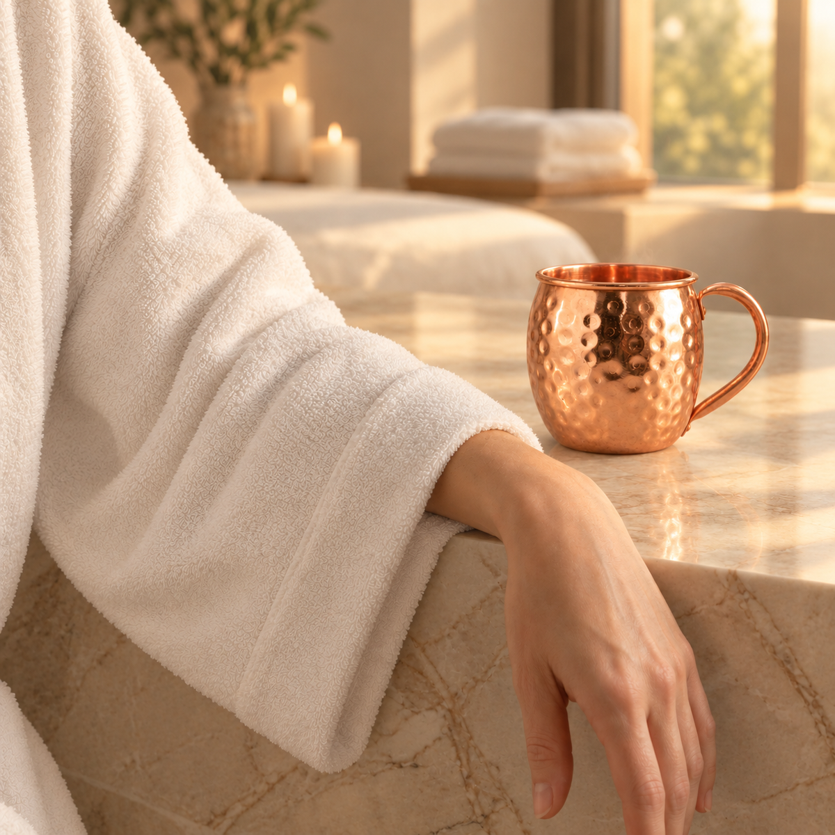 Solid Copper Mug – view 4