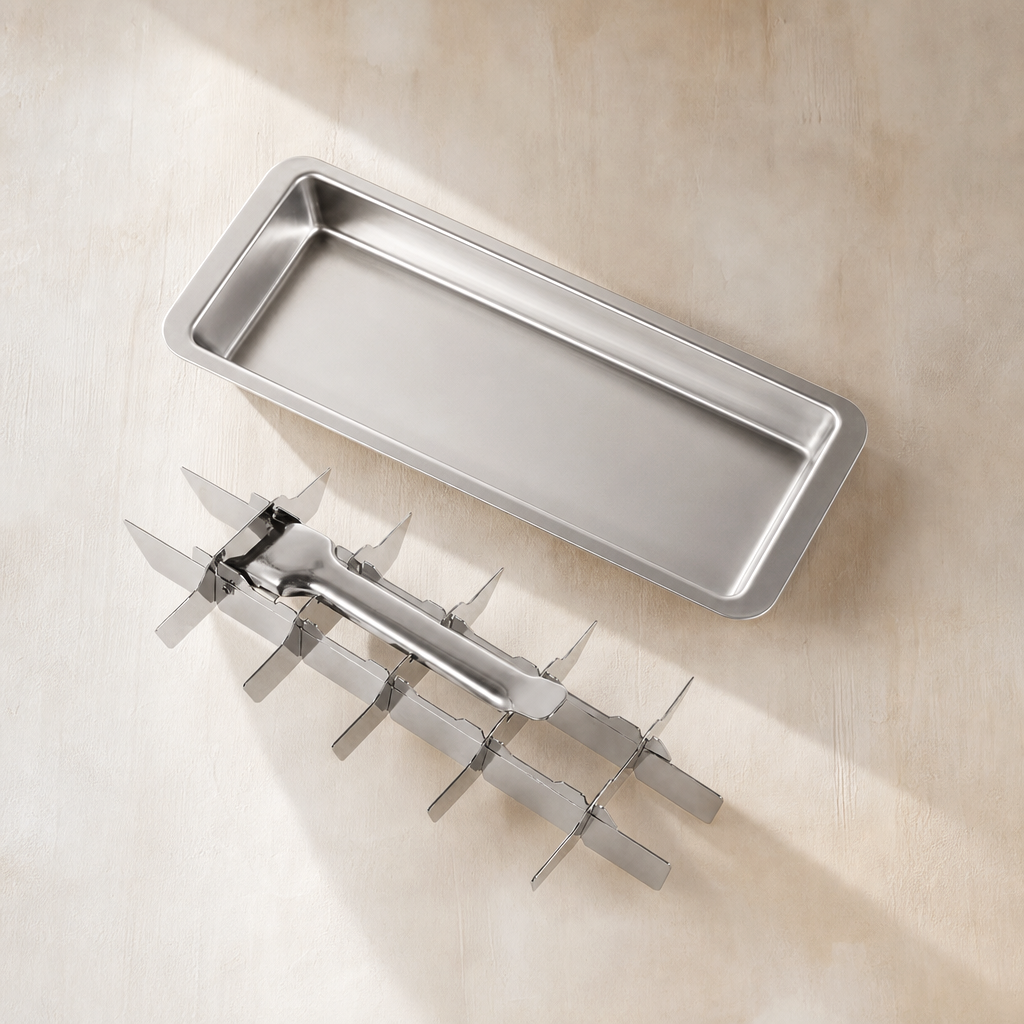 Stainless Steel Ice Cube Tray – view 2