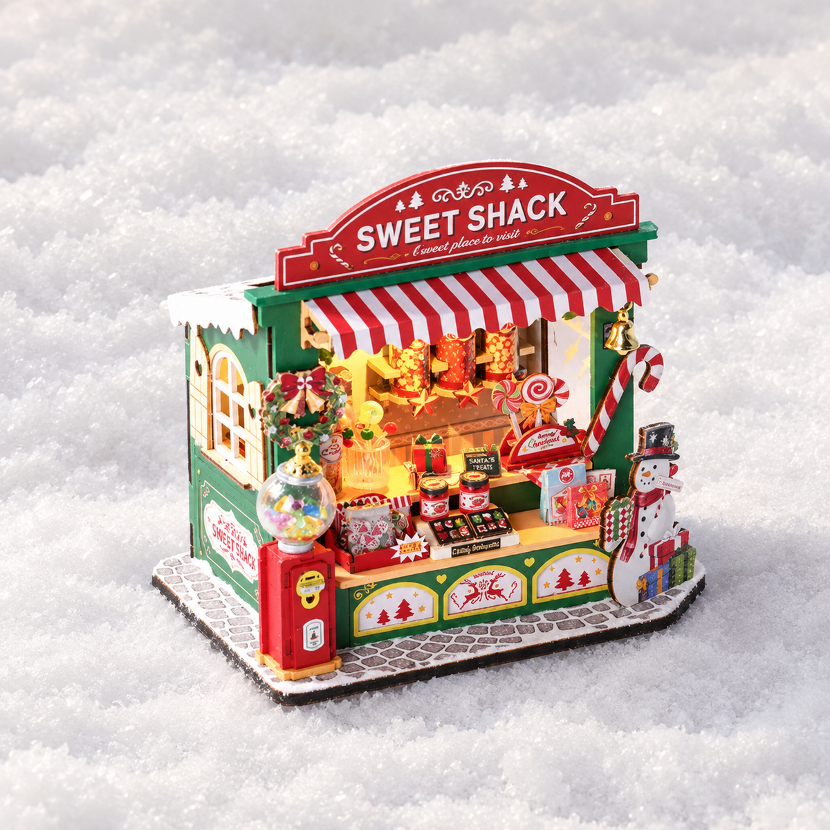 Christmas Candy Stand Miniature House Kit – view 2