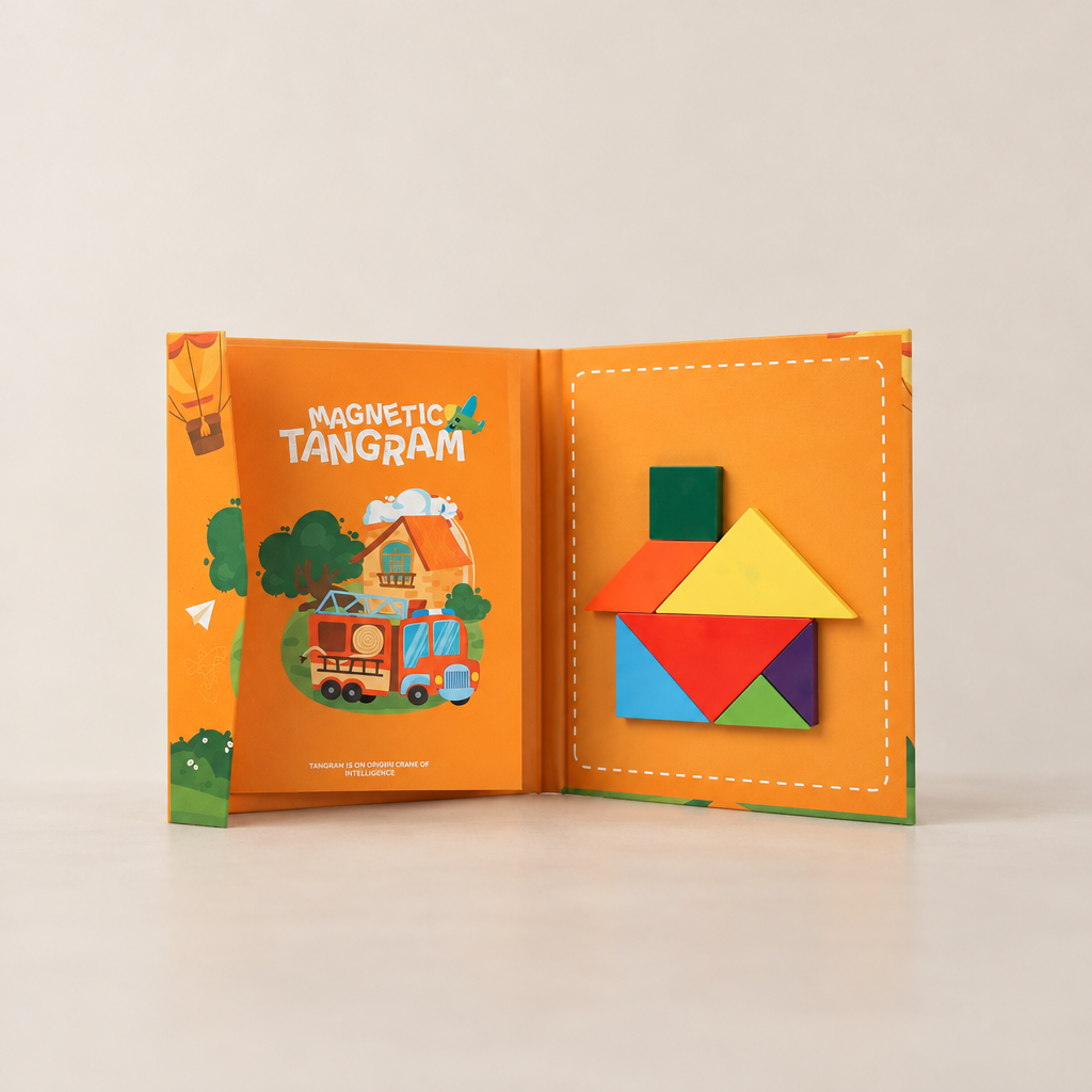 Wooden Magnetic Animal Tangram Puzzle – view 7