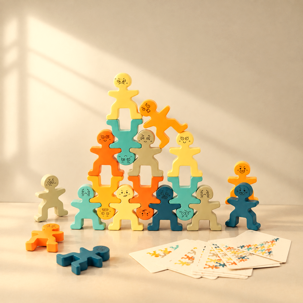 Wooden Balance Stacking Game – view 2