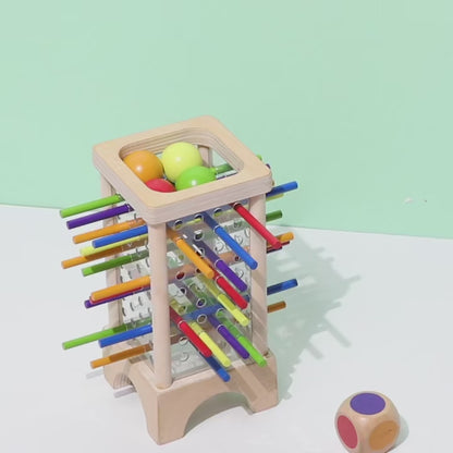 MONTESSORI WOODEN STICK STRATEGY GAME