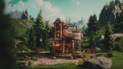 DREAM GIFT FACTORY 3D WOODEN MUSIC BOX PUZZLE